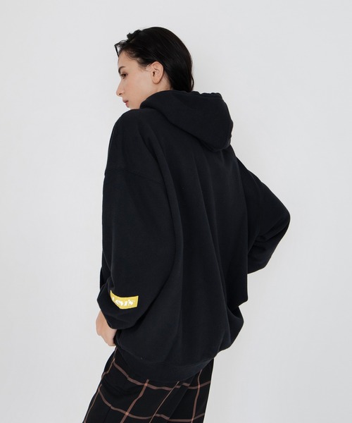 Levi's（リーバイス）の「Levi's/リーバイス ORON HOODIE CAVIAR（パーカー・レディース・ブラック・M/XS/S）」の5枚目の写真