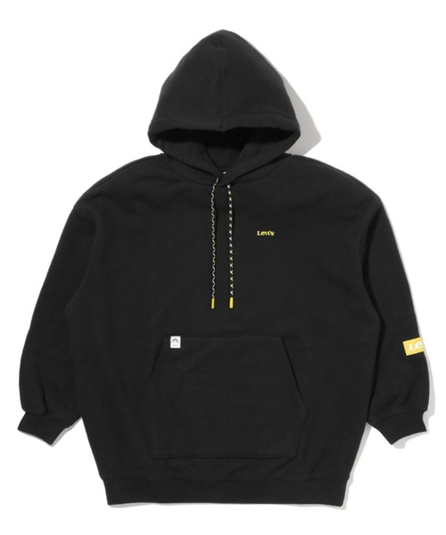 Levi's（リーバイス）の「Levi's/リーバイス ORON HOODIE CAVIAR（パーカー・レディース・ブラック・M/XS/S）」の7枚目の写真