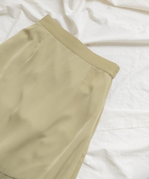 ITEMS URBANRESEARCH（アイテムズ アーバンリサーチ）の「ハギマーメイドスカート（スカート・レディース・ブラウン/ライトカーキ・FREE）」の12枚目の写真
