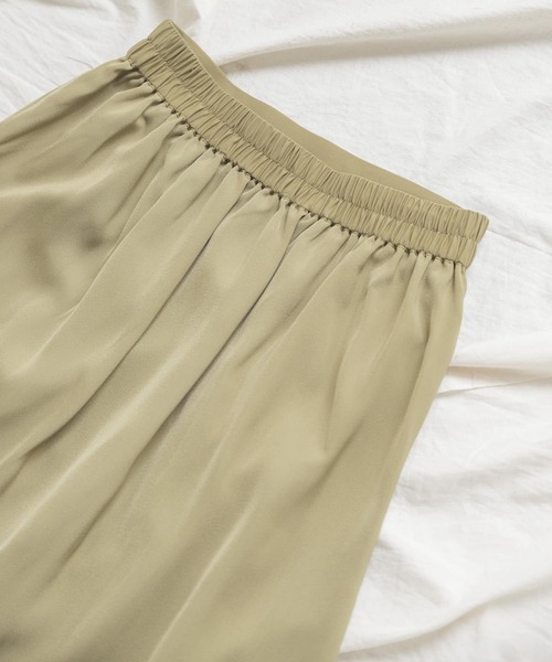 ITEMS URBANRESEARCH（アイテムズ アーバンリサーチ）の「ハギマーメイドスカート（スカート・レディース・ブラウン/ライトカーキ・FREE）」の13枚目の写真
