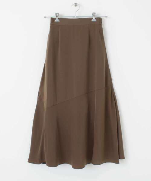 ITEMS URBANRESEARCH（アイテムズ アーバンリサーチ）の「ハギマーメイドスカート（スカート・レディース・ブラウン/ライトカーキ・FREE）」の15枚目の写真