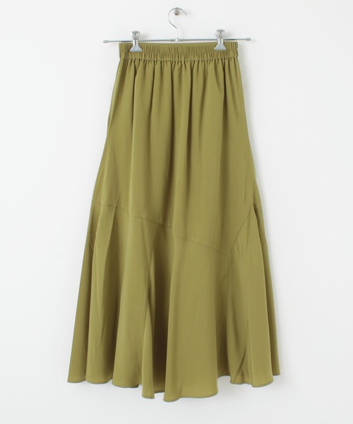 ITEMS URBANRESEARCH（アイテムズ アーバンリサーチ）の「ハギマーメイドスカート（スカート・レディース・ブラウン/ライトカーキ・FREE）」の18枚目の写真
