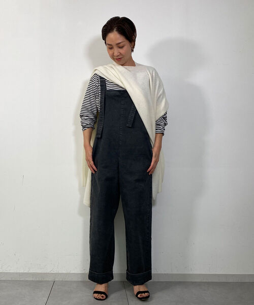 YANUK（ヤヌーク）の「【YANUK/ヤヌーク】2nd NOLLEY'S 別注サロペット（サロペット/オーバーオール・レディース・オフホワイト/ブラック・XS/S）」の15枚目の写真