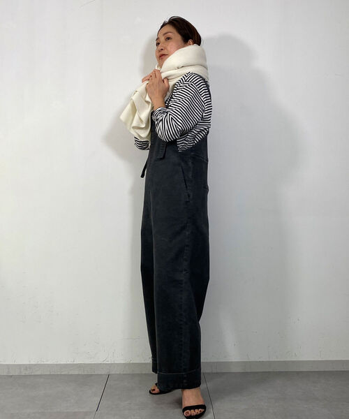 YANUK（ヤヌーク）の「【YANUK/ヤヌーク】2nd NOLLEY'S 別注サロペット（サロペット/オーバーオール・レディース・オフホワイト/ブラック・XS/S）」の14枚目の写真