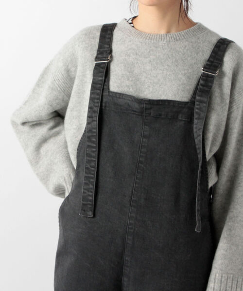 YANUK（ヤヌーク）の「【YANUK/ヤヌーク】2nd NOLLEY'S 別注サロペット（サロペット/オーバーオール・レディース・オフホワイト/ブラック・XS/S）」の7枚目の写真