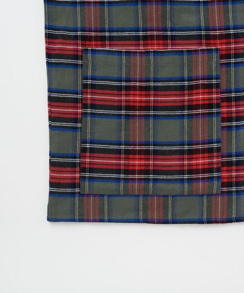 BEAUTY&YOUTH UNITED ARROWS(ビューティーアンドユースユナイテッドアローズ)の「BY ネルチェック パジャマ セット(ルームウェア/パジャマ・メンズ・レッド/ダークグリーン・S/M/L)」の12枚目の写真