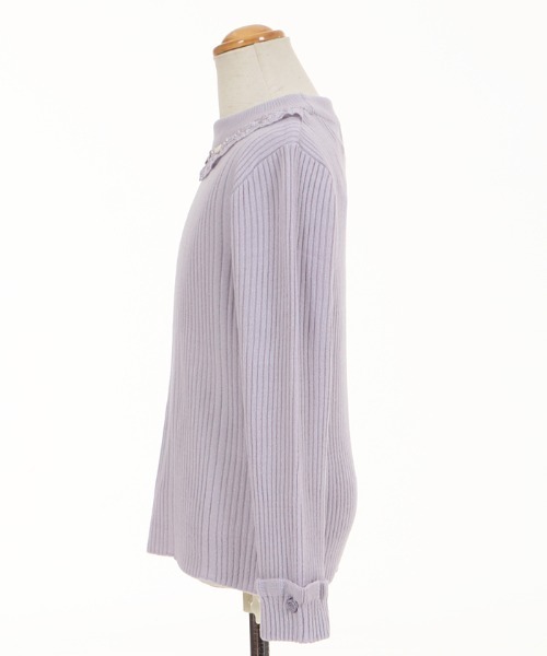 axes femme(アクシーズファム)の「バラボトルネックリブPO(ニット/セーター・キッズ・キナリ/ラベンダー・LARGE/X-LARGE/SMALL/MEDIUM/XX-LARGE)」の15枚目の写真