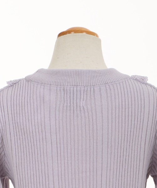 axes femme(アクシーズファム)の「バラボトルネックリブPO(ニット/セーター・キッズ・キナリ/ラベンダー・LARGE/X-LARGE/SMALL/MEDIUM/XX-LARGE)」の21枚目の写真
