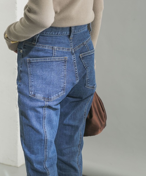 URBAN RESEARCH（アーバンリサーチ）の「センターシームデニムパンツ（デニムパンツ・レディース・ブラック/ブルー・38/36/34）」の16枚目の写真