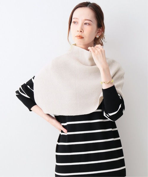 IENA（イエナ）の「ウールケープスヌード◆（ネックウォーマー/スヌード・レディース・チャコールグレー/グレー/アイボリー・FREE）」の16枚目の写真