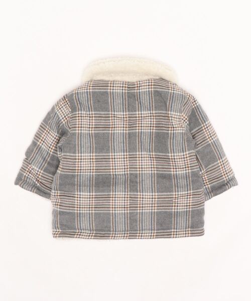 petit main（プティマイン）の「リバーシブルボアジャケット