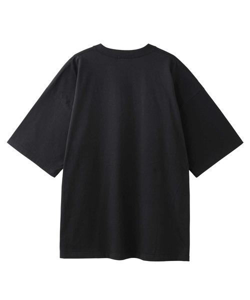 SILAS（サイラス）の「BASIC FRONT LOGO S/S TEE サイラスベーシックフロントロゴ半袖Tシャツ/刺繍　オーバーサイズ（Tシャツ/カットソー・メンズ・ネイビー/ホワイト/ブラック/チャコールグレー/ライトブルー/グリーン・X-LARGE/MEDIUM/LARGE）」の13枚目の写真