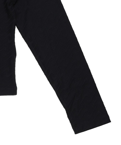 NIKE（ナイキ）の「NIKE WMNS NSW ICON CLASH MOCK L/S TOP DD5099-010（Tシャツ/カットソー・レディース・ブラック・MEDIUM/LARGE）」の5枚目の写真