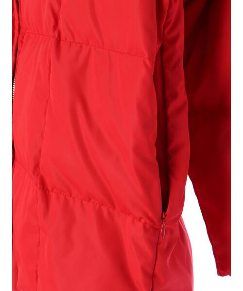 koe（コエ）の「グリーンダウン フードジャケット*（ダウンジャケット/コート・レディース・レッド/ブラック/ベージュ・L/M）」の12枚目の写真