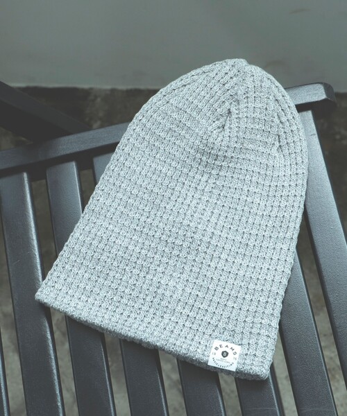 BEAMS（ビームス）の「BEAMS / ルーズ dralon ビーニー（ニットキャップ/ビーニー・メンズ・グレー/ブラック/ネイビー/オフホワイト・ONE SIZE）」の7枚目の写真