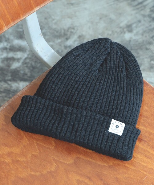BEAMS（ビームス）の「BEAMS / ルーズ dralon ビーニー（ニットキャップ/ビーニー・メンズ・グレー/ブラック/ネイビー/オフホワイト・ONE SIZE）」の8枚目の写真
