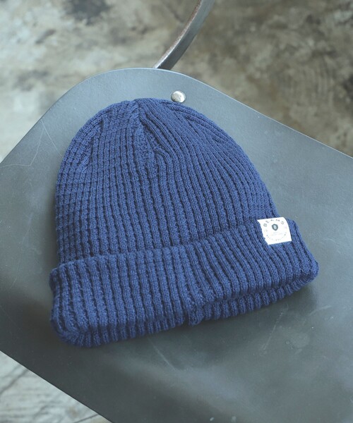 BEAMS（ビームス）の「BEAMS / ルーズ dralon ビーニー（ニットキャップ/ビーニー・メンズ・グレー/ブラック/ネイビー/オフホワイト・ONE SIZE）」の6枚目の写真