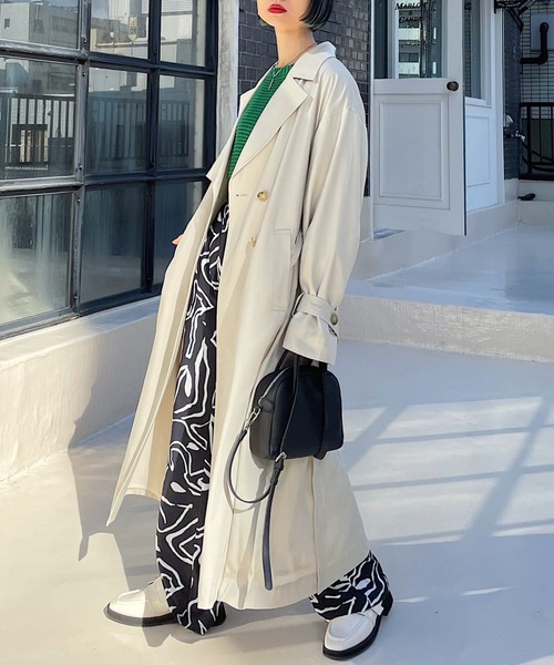 PAGEBOY(ページボーイ)の「アートペイント柄パンツ(その他パンツ・レディース・オフホワイト/ブラック・FREE)」の10枚目の写真