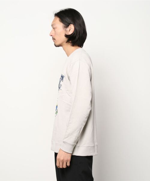 ANTIBAL(アンティバル)の「【ムラサキスポーツ別注】ANTIBAL/アンティバル YALE カレッジプリントスウェット 221AN1TR015MU(スウェット・メンズ・グレー/グレー系その他/ネイビー・L/M)」の5枚目の写真