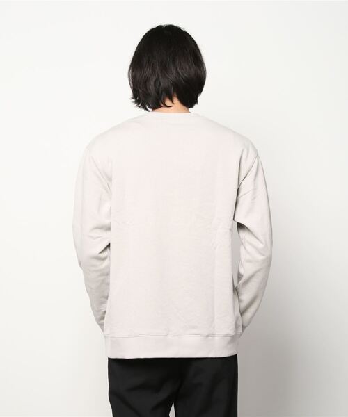 ANTIBAL(アンティバル)の「【ムラサキスポーツ別注】ANTIBAL/アンティバル YALE カレッジプリントスウェット 221AN1TR015MU(スウェット・メンズ・グレー/グレー系その他/ネイビー・L/M)」の4枚目の写真