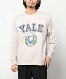 【ムラサキスポーツ別注】ANTIBAL/アンティバル YALE カレッジプリントスウェット 221AN1TR015MU