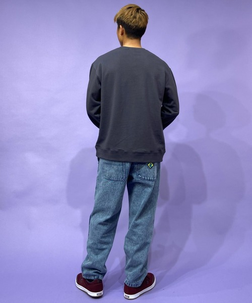 ANTIBAL(アンティバル)の「【ムラサキスポーツ別注】ANTIBAL/アンティバル YALE カレッジプリントスウェット 221AN1TR015MU(スウェット・メンズ・グレー/グレー系その他/ネイビー・L/M)」の10枚目の写真