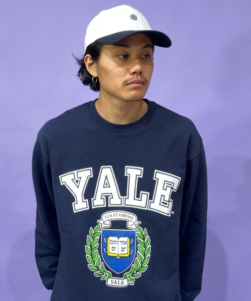 ANTIBAL(アンティバル)の「【ムラサキスポーツ別注】ANTIBAL/アンティバル YALE カレッジプリントスウェット 221AN1TR015MU(スウェット・メンズ・グレー/グレー系その他/ネイビー・L/M)」の12枚目の写真