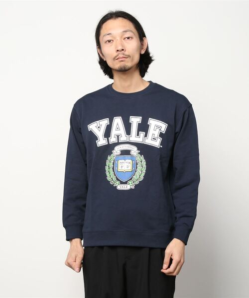 ANTIBAL(アンティバル)の「【ムラサキスポーツ別注】ANTIBAL/アンティバル YALE カレッジプリントスウェット 221AN1TR015MU(スウェット・メンズ・グレー/グレー系その他/ネイビー・L/M)」の17枚目の写真