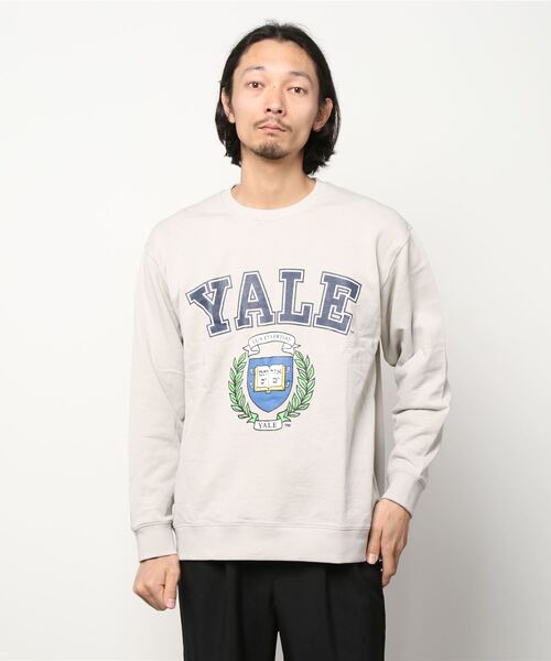 ANTIBAL(アンティバル)の「【ムラサキスポーツ別注】ANTIBAL/アンティバル YALE カレッジプリントスウェット 221AN1TR015MU(スウェット・メンズ・グレー/グレー系その他/ネイビー・L/M)」の18枚目の写真