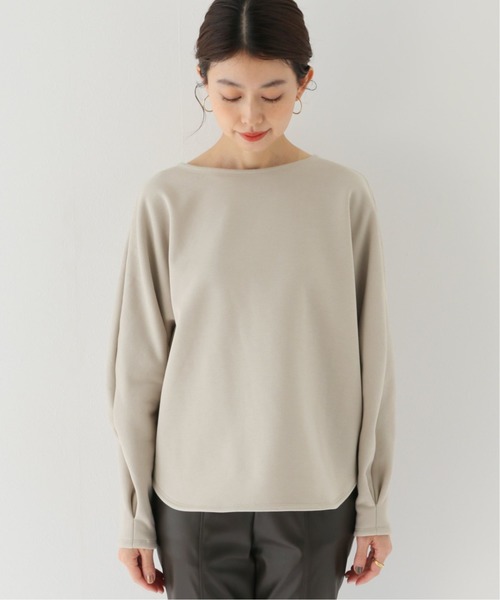 La TOTALITE（ラトータリテ）の「裏起毛タックスリーブプルオーバー【手洗い可能】（Tシャツ/カットソー・レディース・ベージュ/ウッド・FREE）」の21枚目の写真