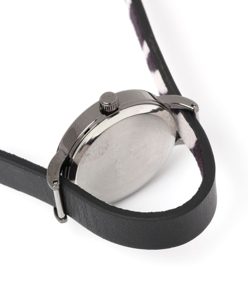 niko and...（ニコアンド）の「リングベルトラウンドウォッチ（アナログ腕時計・レディース・ブラック/ベージュ/ブラウン/チャコール・0）」の6枚目の写真