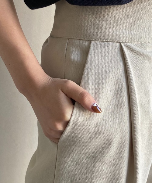 CAPRICIEUX LE'MAGE(カプリシューレマージュ)の「ハイウエストワイドパンツ(その他パンツ・レディース・ブラック/モカ/ライトベージュ・38/36)」の21枚目の写真