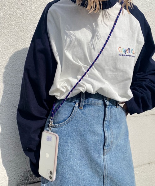 WHO'S WHO gallery（フーズフーギャラリー）の「【SLOPPY/スロッピー】スマホショルダー（スマホグッズ・レディース・ピンク/パープル/グリーン/ブルー・FREE）」の7枚目の写真