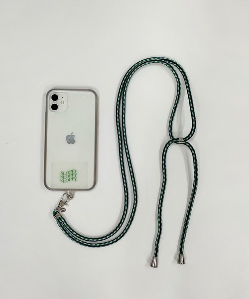 WHO'S WHO gallery（フーズフーギャラリー）の「【SLOPPY/スロッピー】スマホショルダー（スマホグッズ・レディース・ピンク/パープル/グリーン/ブルー・FREE）」の6枚目の写真