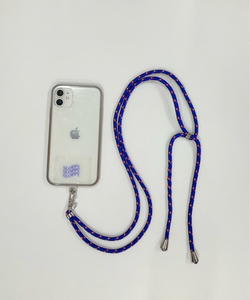 WHO'S WHO gallery（フーズフーギャラリー）の「【SLOPPY/スロッピー】スマホショルダー（スマホグッズ・レディース・ピンク/パープル/グリーン/ブルー・FREE）」の11枚目の写真