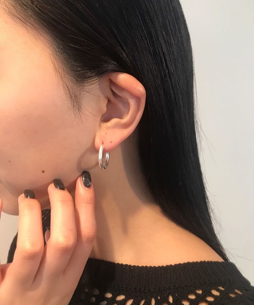 Me%（ミィパーセント）の「フラワーメタルピアス（ピアス（両耳用）・レディース・グレー系その他/イエロー系その他・FREE）」の14枚目の写真