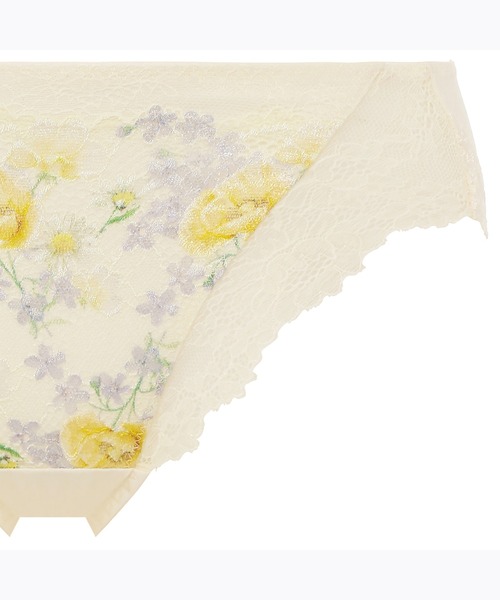 Triumph（トリンプ）の「恋するブラ553 レギュラーショーツ【M,Lサイズ】TR553 Hikini（ショーツ・レディース・オレンジ/ライトブルー/ホワイト・L/M）」の4枚目の写真