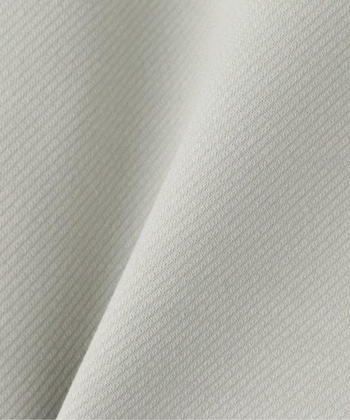 N.（N. Natural Beauty Basic）（エヌエヌナチュラルビューティーベーシック）の「◆ノーカラーダンボールブルゾン（ブルゾン・レディース・ネイビー/オフホワイト/ライトグリーン・MEDIUM）」の19枚目の写真