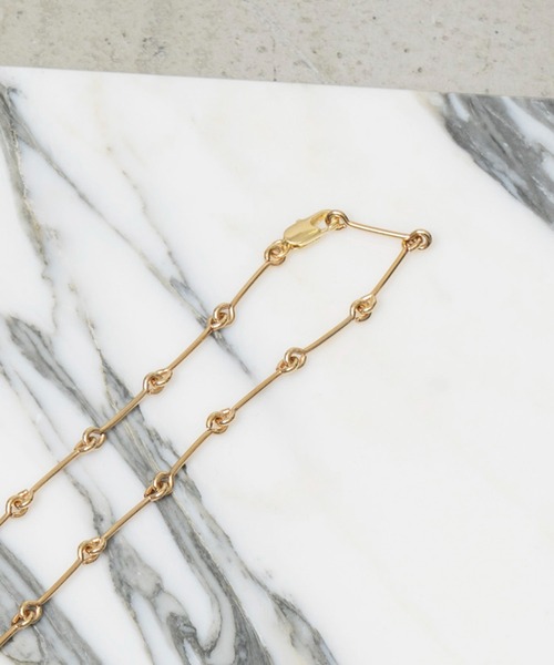 Laura Lombardi(ローラロンバルディ)の「【LAURA LOMBARDI/ローラ ロンバルディ】TRECCIA NECKLACE【MAISON SPECIAL/メゾンスペシャル】(ネックレス・レディース・ゴールド・FREE)」の2枚目の写真