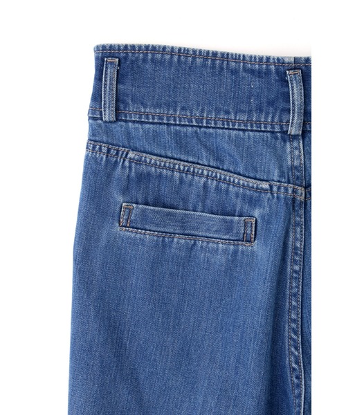 JILL STUART（ジルスチュアート）の「◆ジャスパーパンツ（デニムパンツ・レディース・ネイビー/ホワイト・4/2/0）」の7枚目の写真