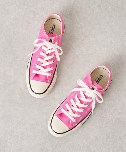 CONVERSE(コンバース)の「ALLSTAR US COLORS OX(スニーカー・レディース・ピンク・23cm/23.5cm/24cm/24.5cm)」の1枚目の写真