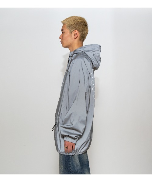 APPLEBUM × raidback fabric アノラック L APPLEBUM × CRSB raidback fabric Reflector Anorak Parka