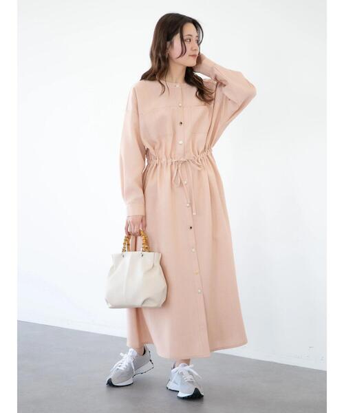 ELENCARE DUE（エレンカーレデュエ）の「・ELENCARE DUE イロイロボタンワンピース（ワンピース・レディース・ベージュ/グレー/イエロー/オレンジ・FREE）」の9枚目の写真