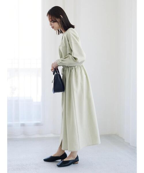 ELENCARE DUE（エレンカーレデュエ）の「・ELENCARE DUE イロイロボタンワンピース（ワンピース・レディース・ベージュ/グレー/イエロー/オレンジ・FREE）」の15枚目の写真