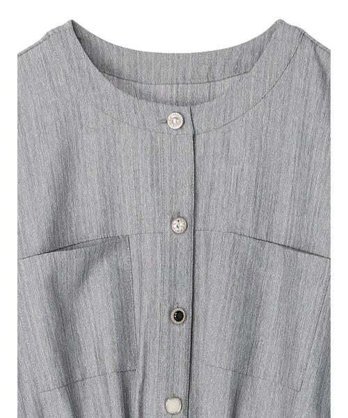 ELENCARE DUE（エレンカーレデュエ）の「・ELENCARE DUE イロイロボタンワンピース（ワンピース・レディース・ベージュ/グレー/イエロー/オレンジ・FREE）」の16枚目の写真