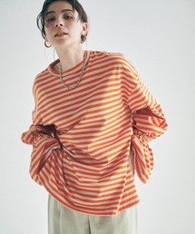 【MATURED/マチュアード】デザインボーダートップス