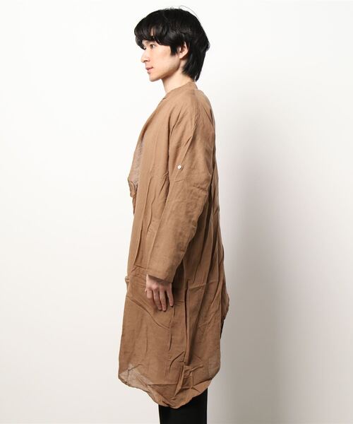 チャイハネ（チャイハネ）の「【チャイハネ】ドレープMEN'S変形ロングカーディガン（カーディガン/ボレロ・メンズ・ブラック/ブラウン/グリーン系その他/ホワイト/ベージュ/ネイビー/キャメル/グレー/ホワイト系その他・FREE）」の11枚目の写真