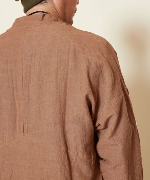 チャイハネ（チャイハネ）の「【チャイハネ】ドレープMEN'S変形ロングカーディガン（カーディガン/ボレロ・メンズ・ブラック/ブラウン/グリーン系その他/ホワイト/ベージュ/ネイビー/キャメル/グレー/ホワイト系その他・FREE）」の16枚目の写真