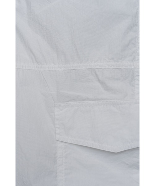 LA PEAU DE GEM（ラポドゥジェム）の「【LA PEAU DE GEM】ナイロンカーゴパンツ（カーゴパンツ・レディース・ホワイト/ブラック・S/M）」の18枚目の写真