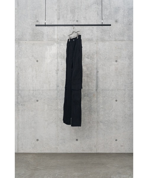 LA PEAU DE GEM（ラポドゥジェム）の「【LA PEAU DE GEM】ナイロンカーゴパンツ（カーゴパンツ・レディース・ホワイト/ブラック・S/M）」の17枚目の写真